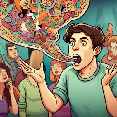 Illustration babbling - Image 1