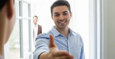 Illustration beckoning - Image 1