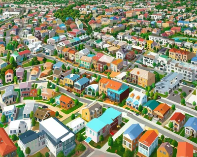 Illustration neighborhoods - Image 1