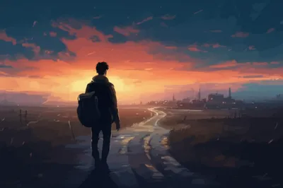 Illustration vagabond - Image 1