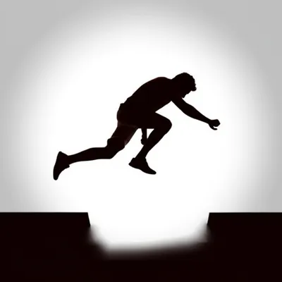 Illustration leaping