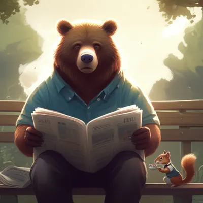 Illustration anthropomorphic