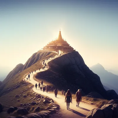 Illustration pilgrimages