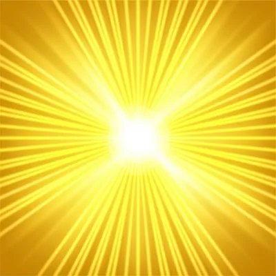 Illustration radiating