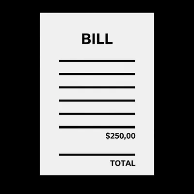 Illustration invoice