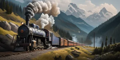 Illustration railroad - Image 1