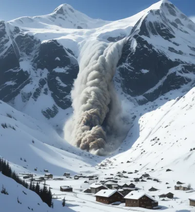 Illustration avalanche - Image 1