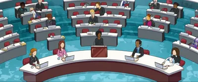 Illustration sitting - Image 1