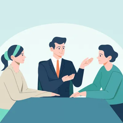 Illustration conciliation - Image 1