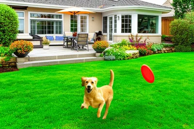 Illustration backyards