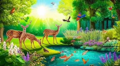 Illustration habitat