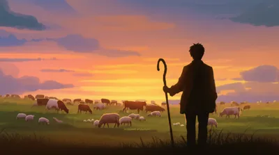 Illustration grazier