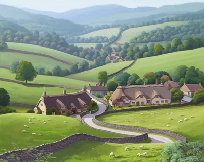 Illustration shire - Image 1