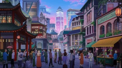 Illustration cosmopolis - Image 1