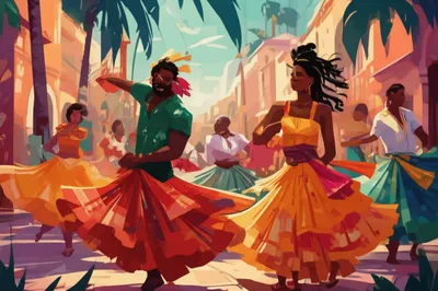 Illustration merengue - Image 1