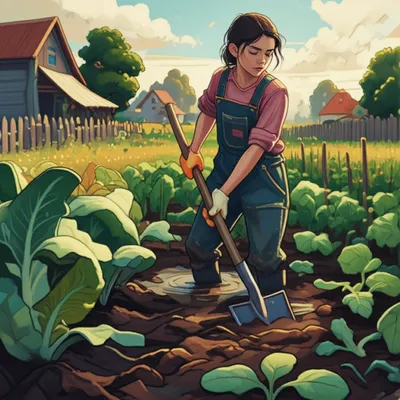 Illustration digging - Image 1