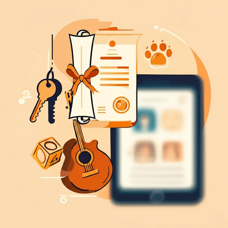 の視覚的イラスト thang: 物, 所有物 - 画像 1