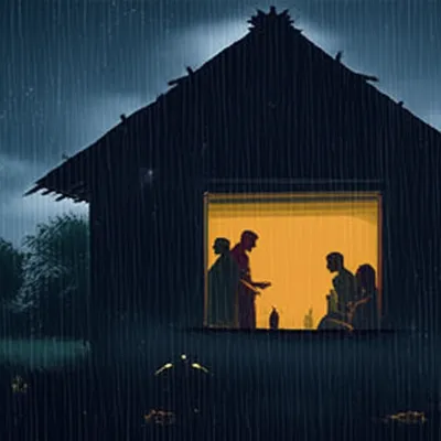 Illustration huts - Image 1