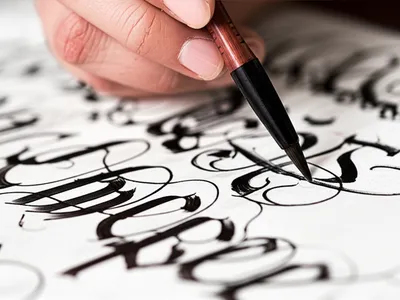 Illustration calligraphy - Image 1