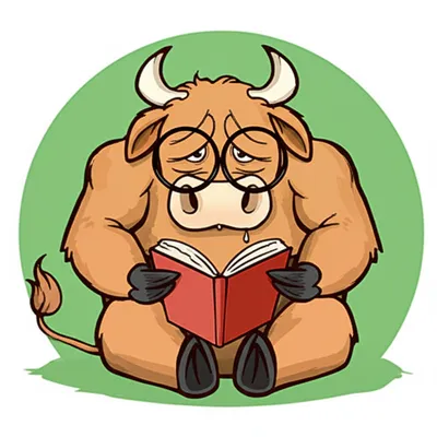 Illustration bull - Image 1