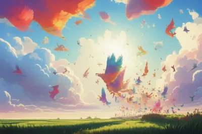 Illustration clouds - Image 1