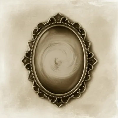 Illustration brooch - Image 1
