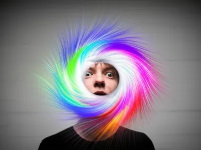 Illustration dazzled - Image 1