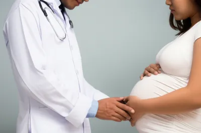 Illustration obstetrician