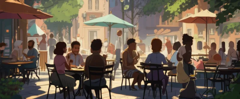 Illustration visuelle de milieu: Milieu, environnement social - Image 1