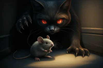 Illustration terrified - Image 1