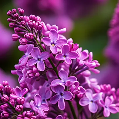 Illustration lilacs - Image 1