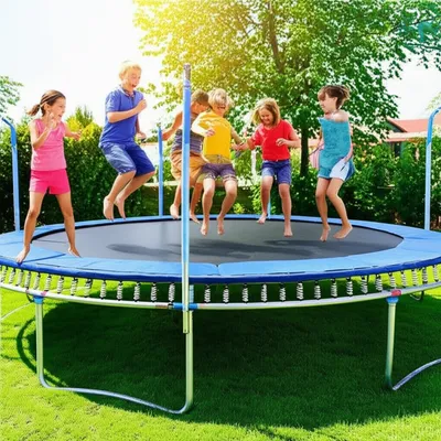 Illustration trampolines