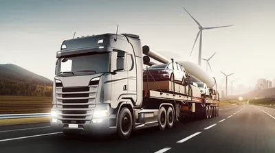 Illustration trucker - Image 1