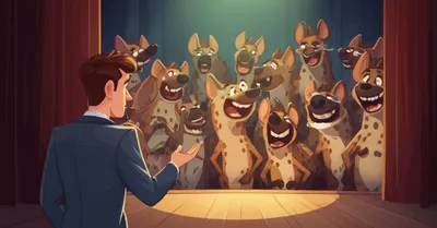 Illustration laughed - Image 1