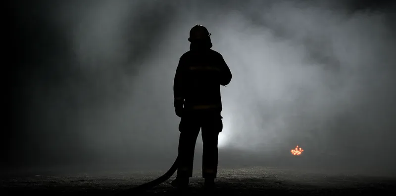 Ilustración visual de la palabra "extinguished" - Apagar, extinguir