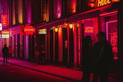 Illustration red-light district - Image 1