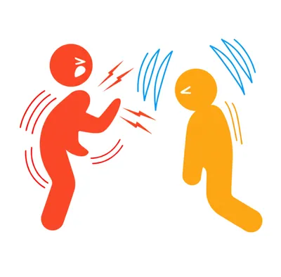 Illustration quarrelling - Image 1