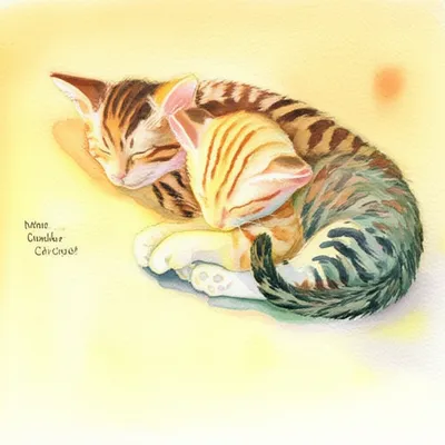 Illustration cuddles - Image 1