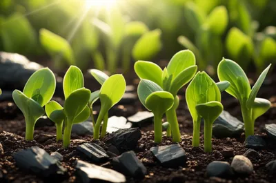 Illustration carbonaceous