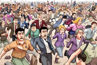 Illustration stampede - Image 1