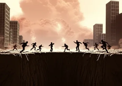 Illustration catastrophe