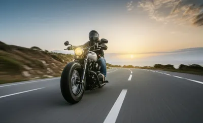 Illustration motorbike - Image 1