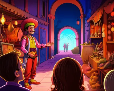 Illustration entertains - Image 1