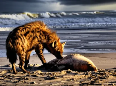 Illustration strandwolf - Image 1