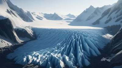 Illustration glaciations