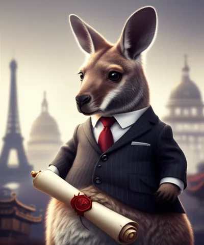 Illustration pouched - Image 1