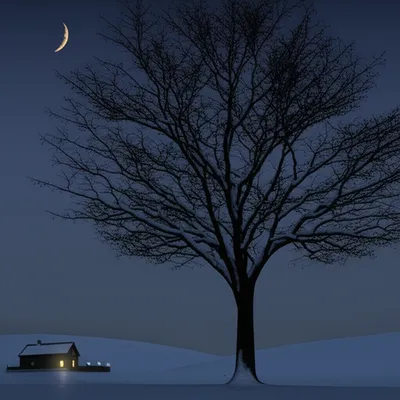 Illustration midwinter - Image 1