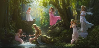 Illustration nymphs - Image 1