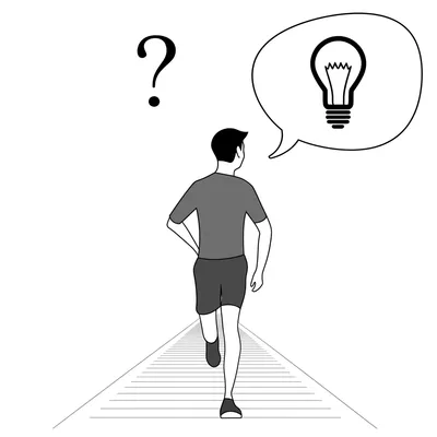 Illustration backpedal - Image 1