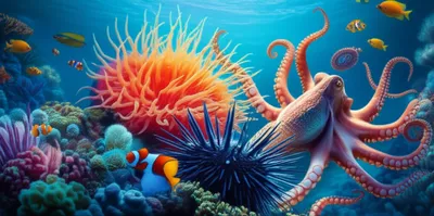 Illustration starfish - Image 1